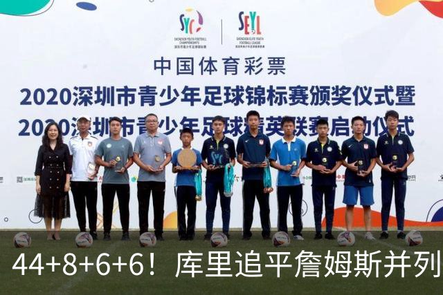 44+8+6+6！库里追平詹姆斯并列历史第一，迟早独享历史第一！